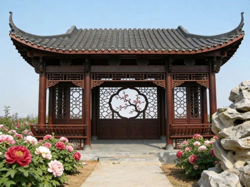 台湾防腐木方亭